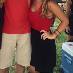 Newbury Kustom dress red and black small